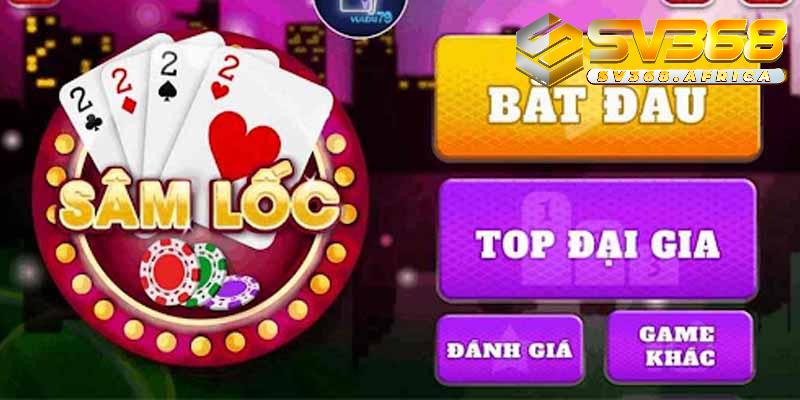 Quy tắc cơ bản khi chơi sâm lốc tại SV368