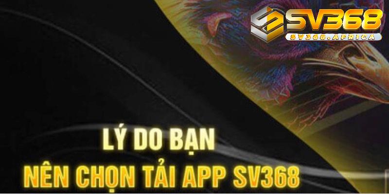 Vì sao nên Tải App SV368 ngay hôm nay?